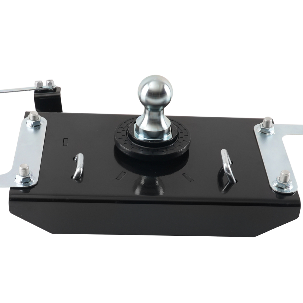 Gooseneck Trailer Hitch Black Powder Coated compatible for Dodge Ram 2500 Pickup 2014-2018