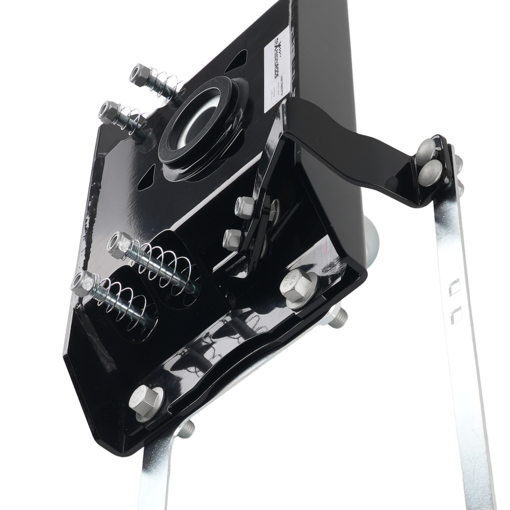 Gooseneck Trailer Hitch Black Powder Coated compatible for Dodge Ram 2500 Pickup 2014-2018