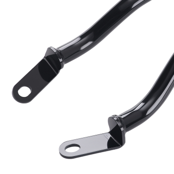 Black Engine Guard Crash Bar compatible for Kawasaki Ninja 400 2018-2025 Steel