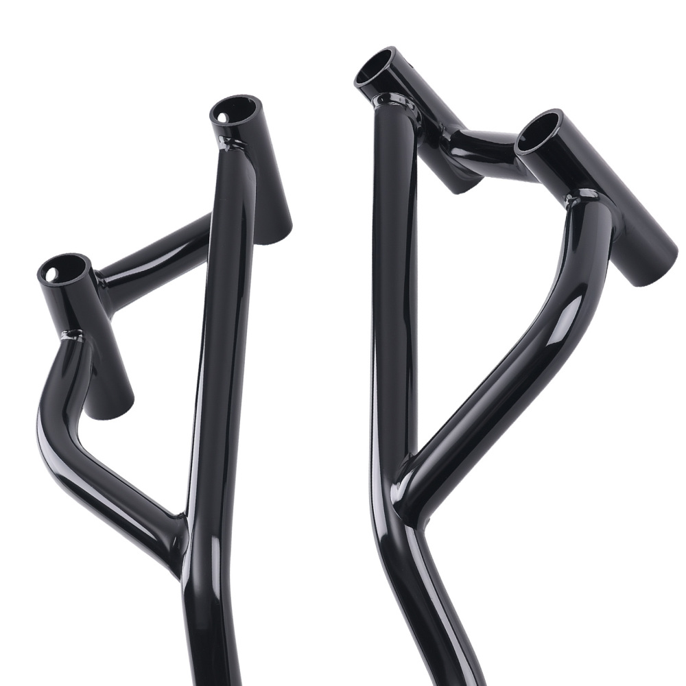 Black Engine Guard Crash Bar compatible for Kawasaki Ninja 400 2018-2025 Steel