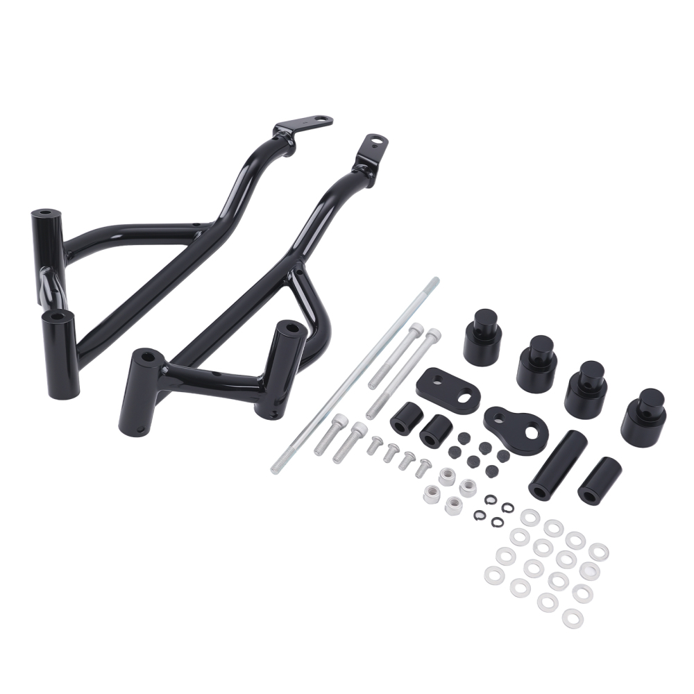 Black Engine Guard Crash Bar compatible for Kawasaki Ninja 400 2018-2025 Steel