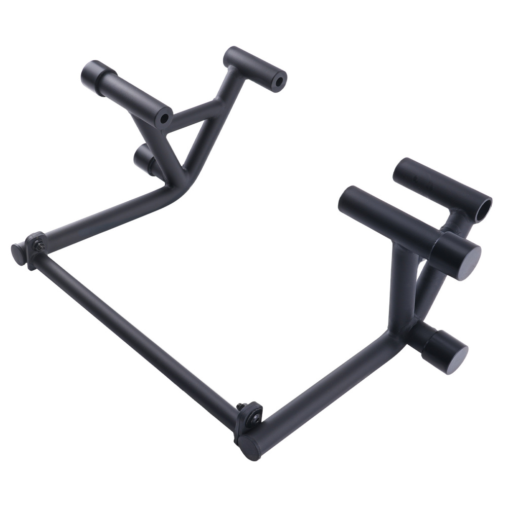 Black Coated Crash Bar compatible for Yamaha FZ-07 MT-07 2014-2024 XSR700 Left Right Steel