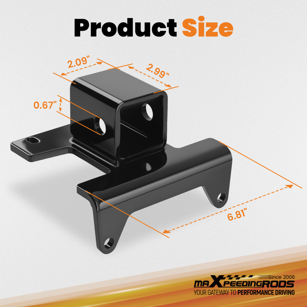 2 Front Hitch for Bad Boy Mower ZT Elite/Maverick w/Front Bumper 2021+