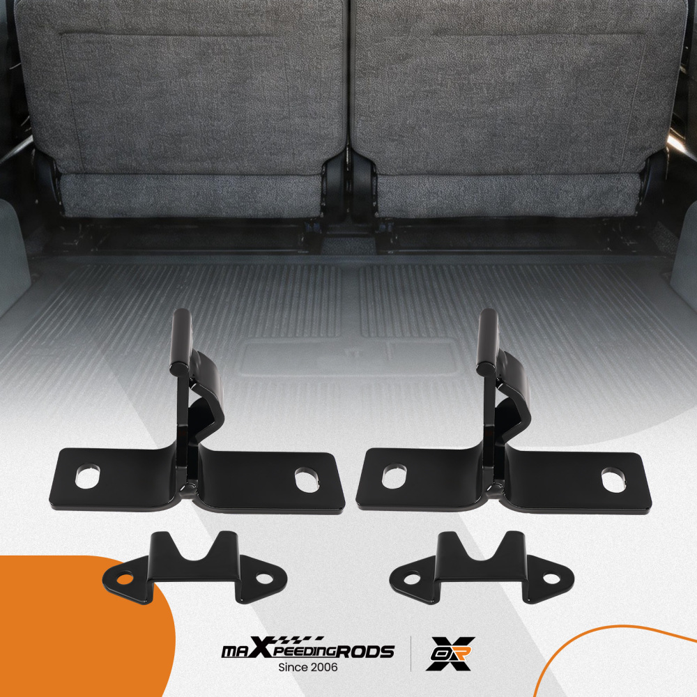 Rear compatible for Seat Mounting BracketsBolts Fold compatible for Jeep Wrangler YJ CJ 1976-1995 Steel