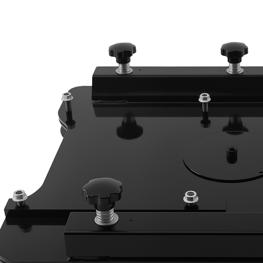 360° Compatible for Seat Swivel Base Passenger Side compatible for VW Transporter T5/T6/T6.1 Double 6MM