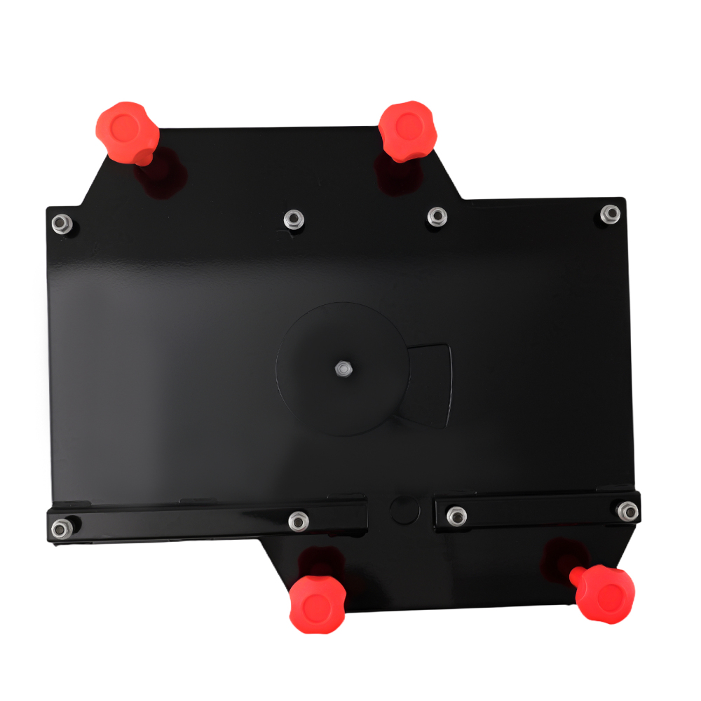 180 Degree Double Swivel compatible for Seat Base compatible for VW Transporter T5 T6 Passenger SIde Black