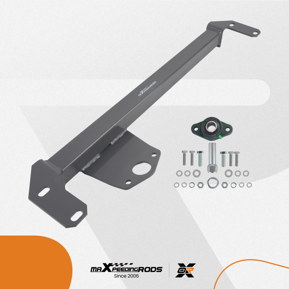 Steering Gear Box Stabilizer Bar Brace compatible for Dodge RAM 2500 compatible for RAM 3500 03-08 4WD 4X4
