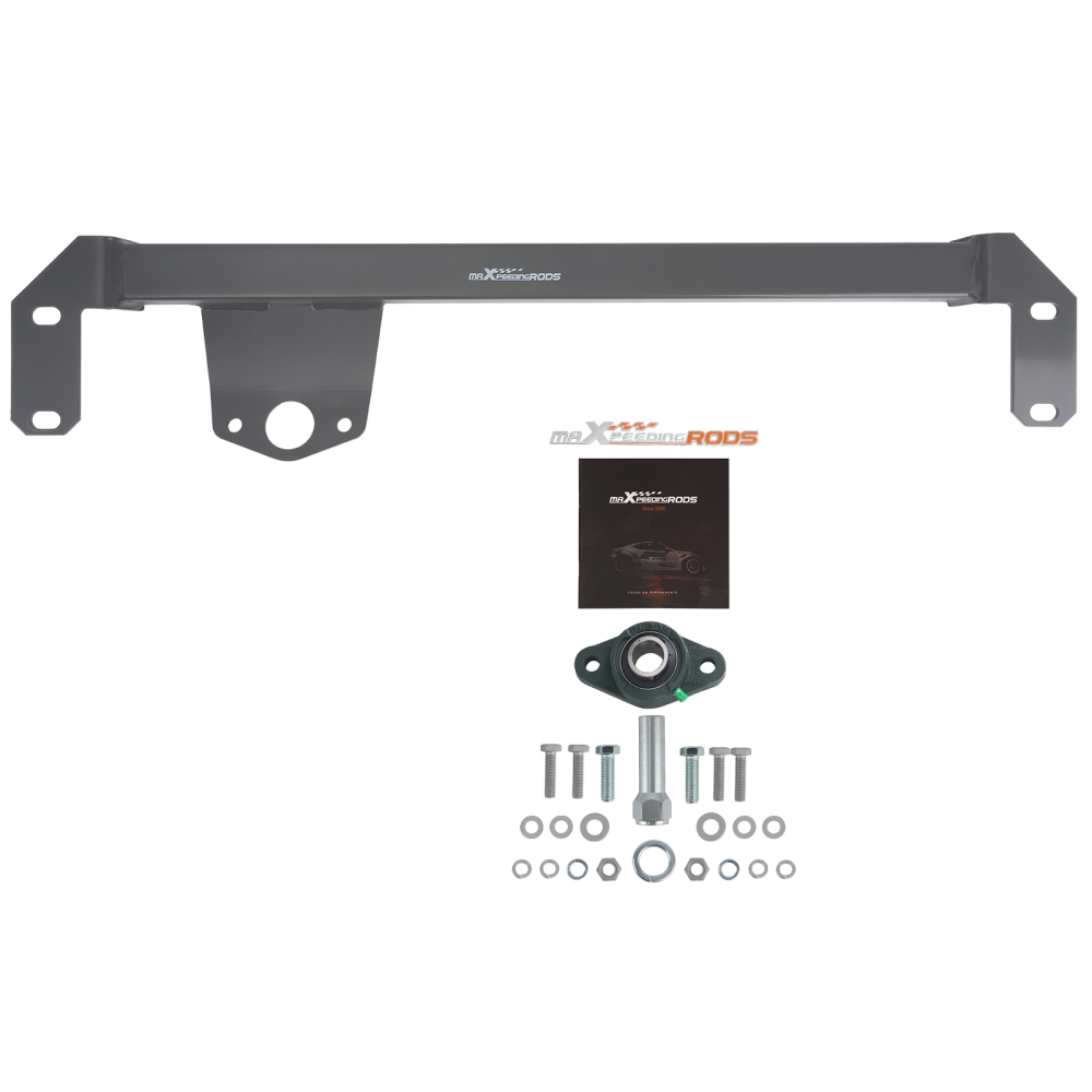 Steering Gear Box Stabilizer Bar Brace compatible for Dodge RAM 2500 compatible for RAM 3500 03-08 4WD 4X4