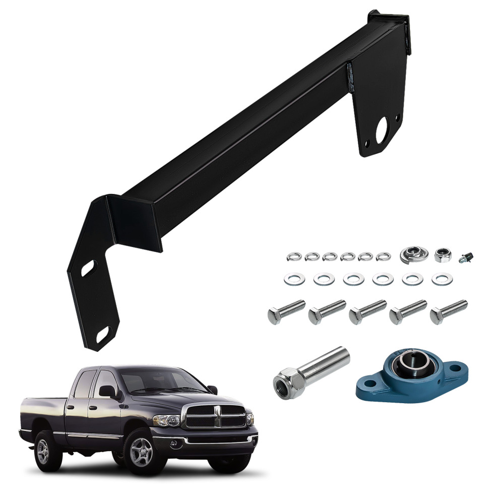 Compatible for Dodge Ram 3500 1994-2002 Steering Gear Box Stabilizer Bracer