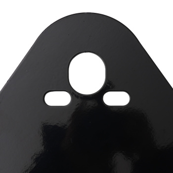 4PCS Black Rear Bag Mounting Axle Brackets for Pickup Trucks Rat Rods 380mm