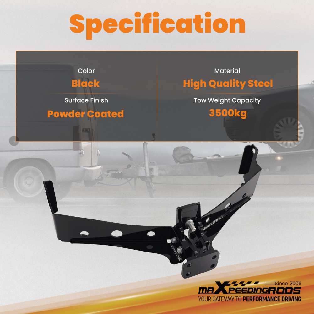 Heavy Duty Rear Hitch Mount Towbar compatible for Land Rover Discovery 3/4 2005-2017 3500kg