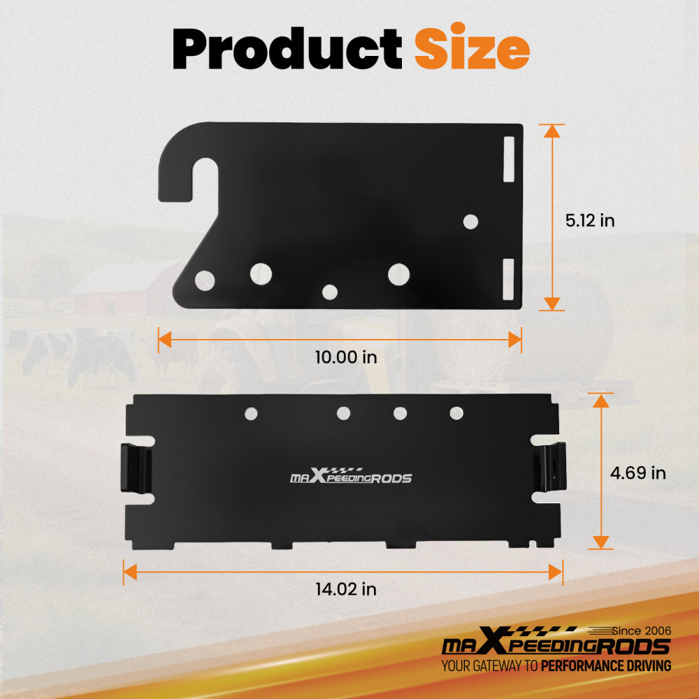 Hitch Bracket compatible for Cub Cadet 19B30031100 689P00304A Twin Triple Rear Bagge