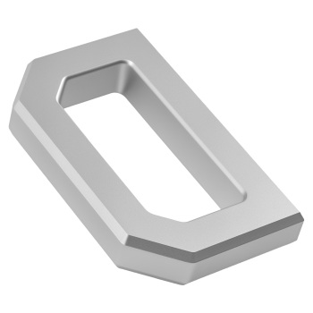 Aluminum D-Ring compatible for Ram 2500/3500 2003-2018 Front Tow Shackle Mount Silver