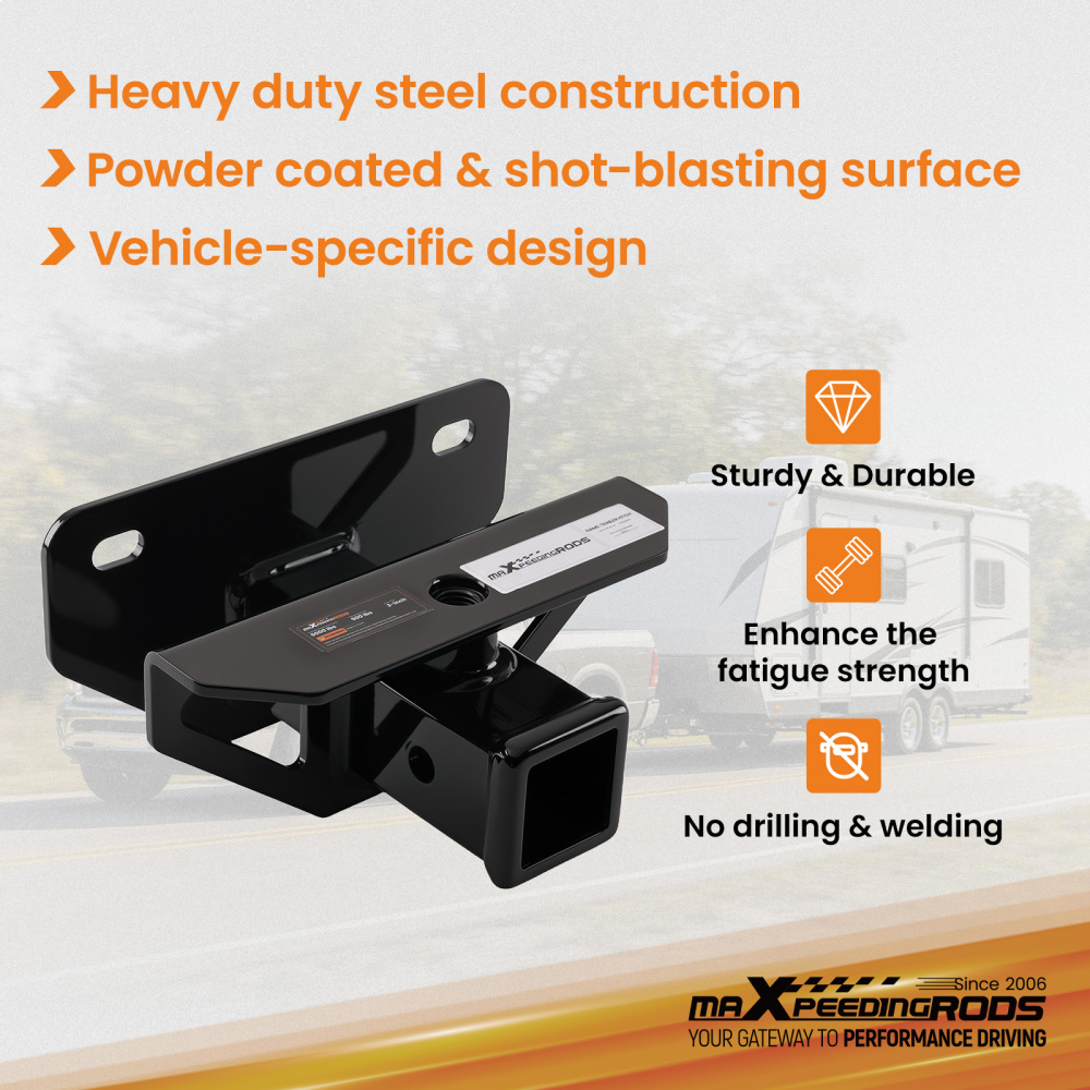2in Class 3 Hitch compatible for Dodge Ram 1500/2500/3500 2003-2024 Rear 6000lbs GTW