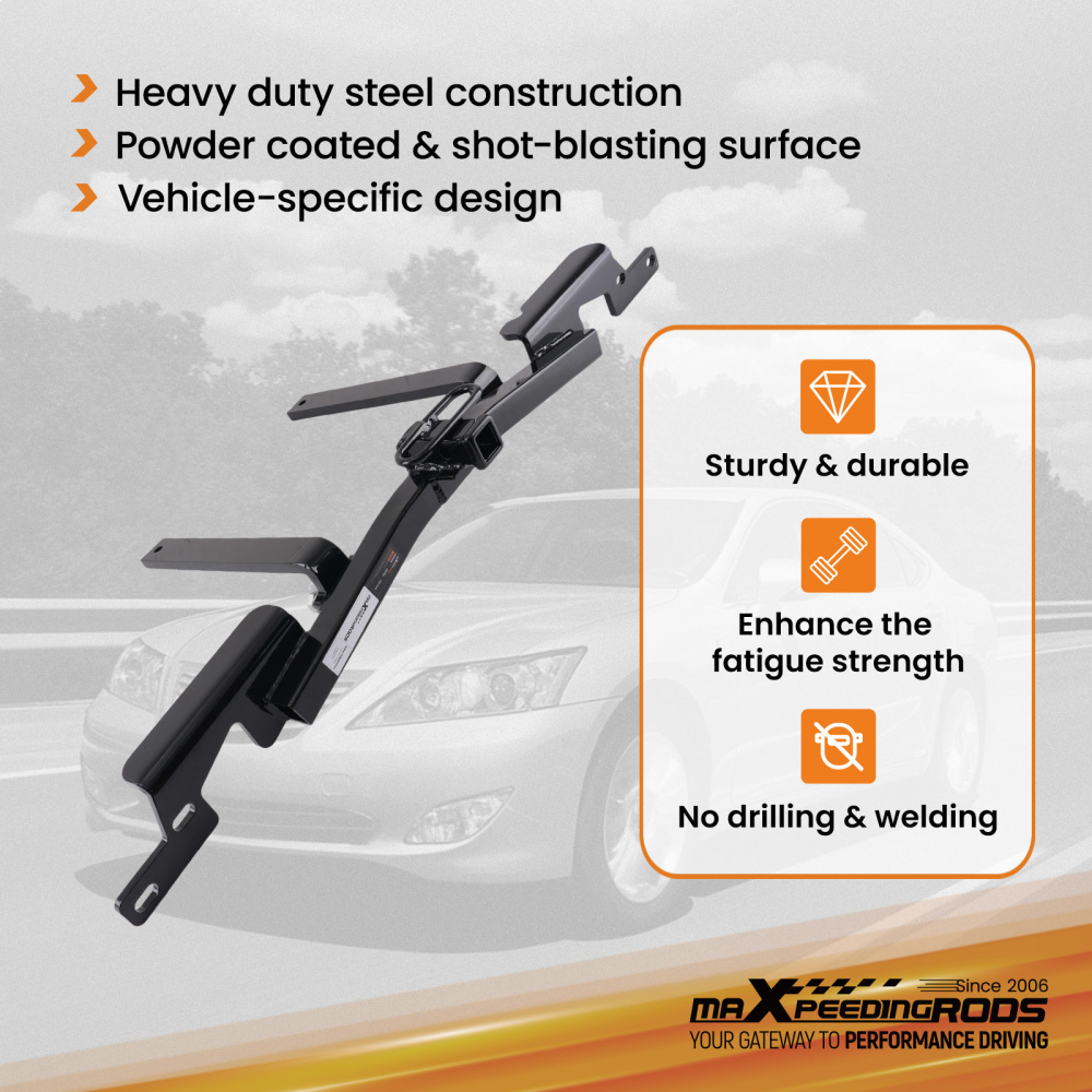Class 2 Rear Hitch compatible for Toyota Camry/Camry Hybrid 2007-2011 3500lbs Capacity