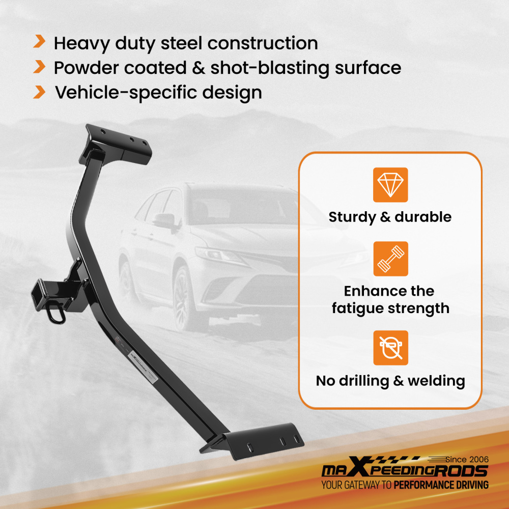 2in Class 3 Hitch compatible for INFINITI QX60 2022-2026 Rear Receiver 6000lbs Capacity
