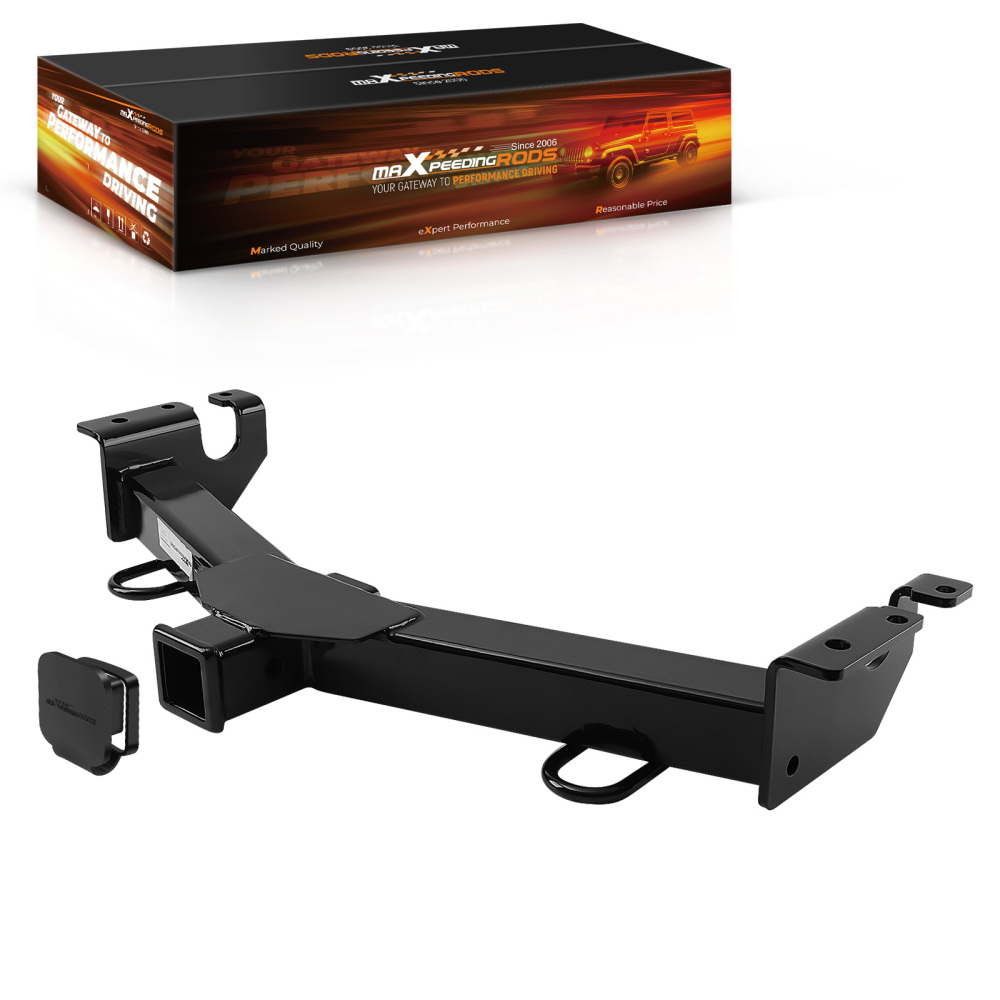 2in Class 3 Front Hitch compatible for Chevy Express 1996-2003 Powder Coat Finish