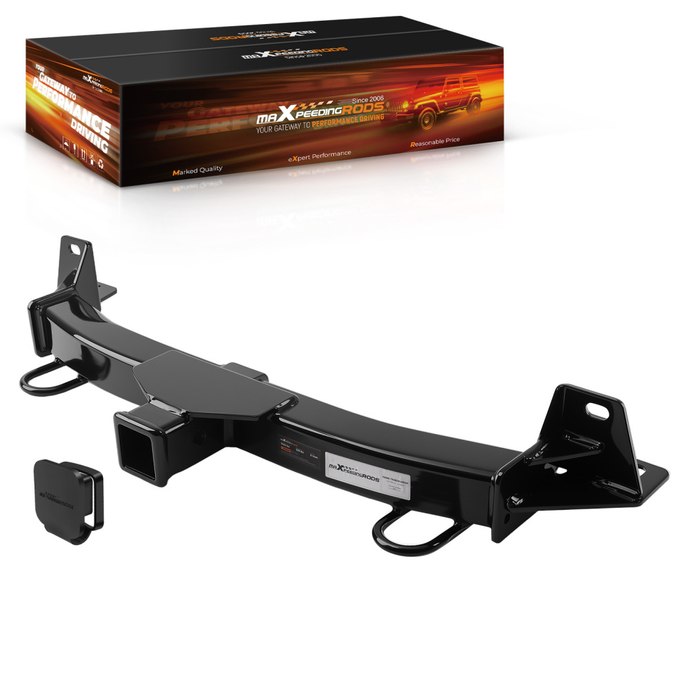 2 Class 3 Front Hitch Receiver compatible for Toyota Tacoma 2016-2023 Steel 525lbs TW