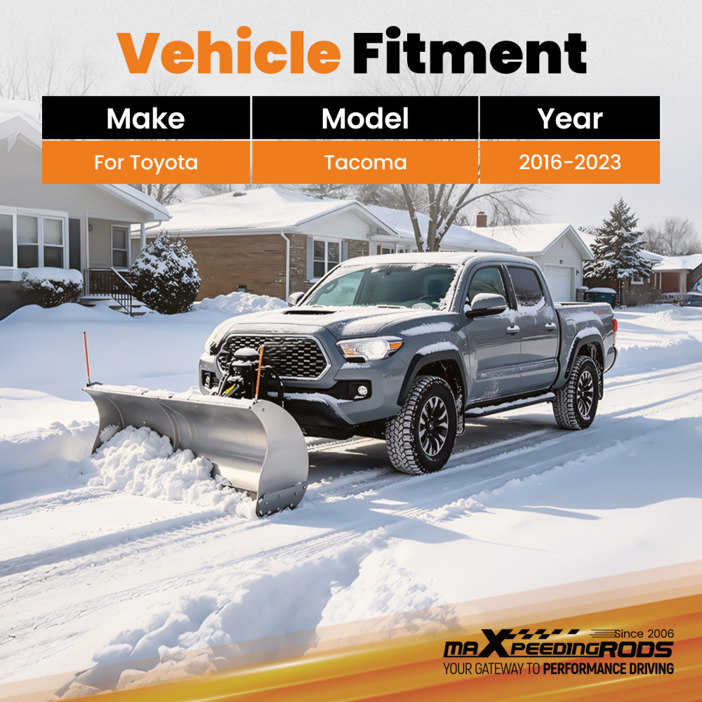 2 Class 3 Front Hitch Receiver compatible for Toyota Tacoma 2016-2023 Steel 525lbs TW