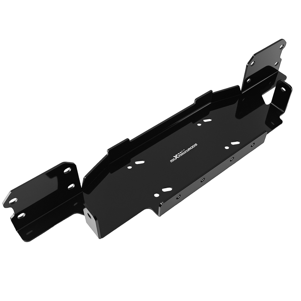 Front Bumper Winch Mount Plate 13,000lbs compatible for Jeep Gladiator JT with metal bumper