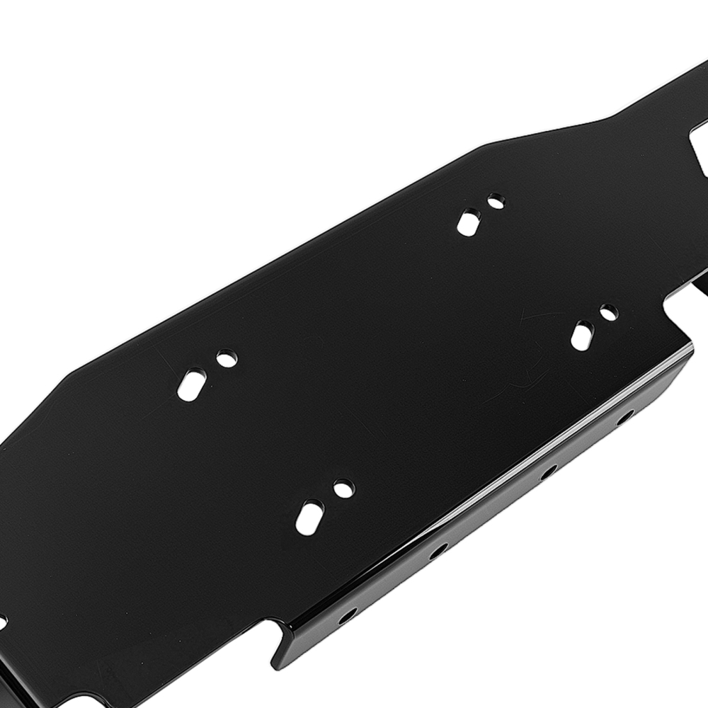 Front Bumper Winch Mount Plate 13,000lbs compatible for Jeep Gladiator JT with metal bumper