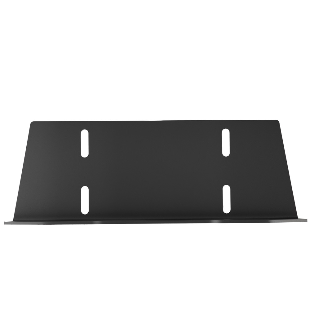 Bolt-On Front Winch Mount for Go Rhino Rockline Bumpers 12000lbs Steel Black