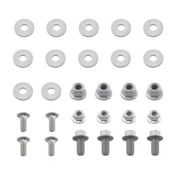 Front Steel Winch Bracket compatible for Polaris General 4 Deluxe 2017-2025 Black