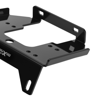 Front Steel Winch Bracket compatible for Polaris General 4 Deluxe 2017-2025 Black