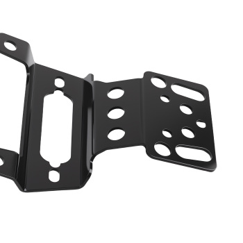 Front Steel Winch Bracket compatible for Polaris General 4 Deluxe 2017-2025 Black