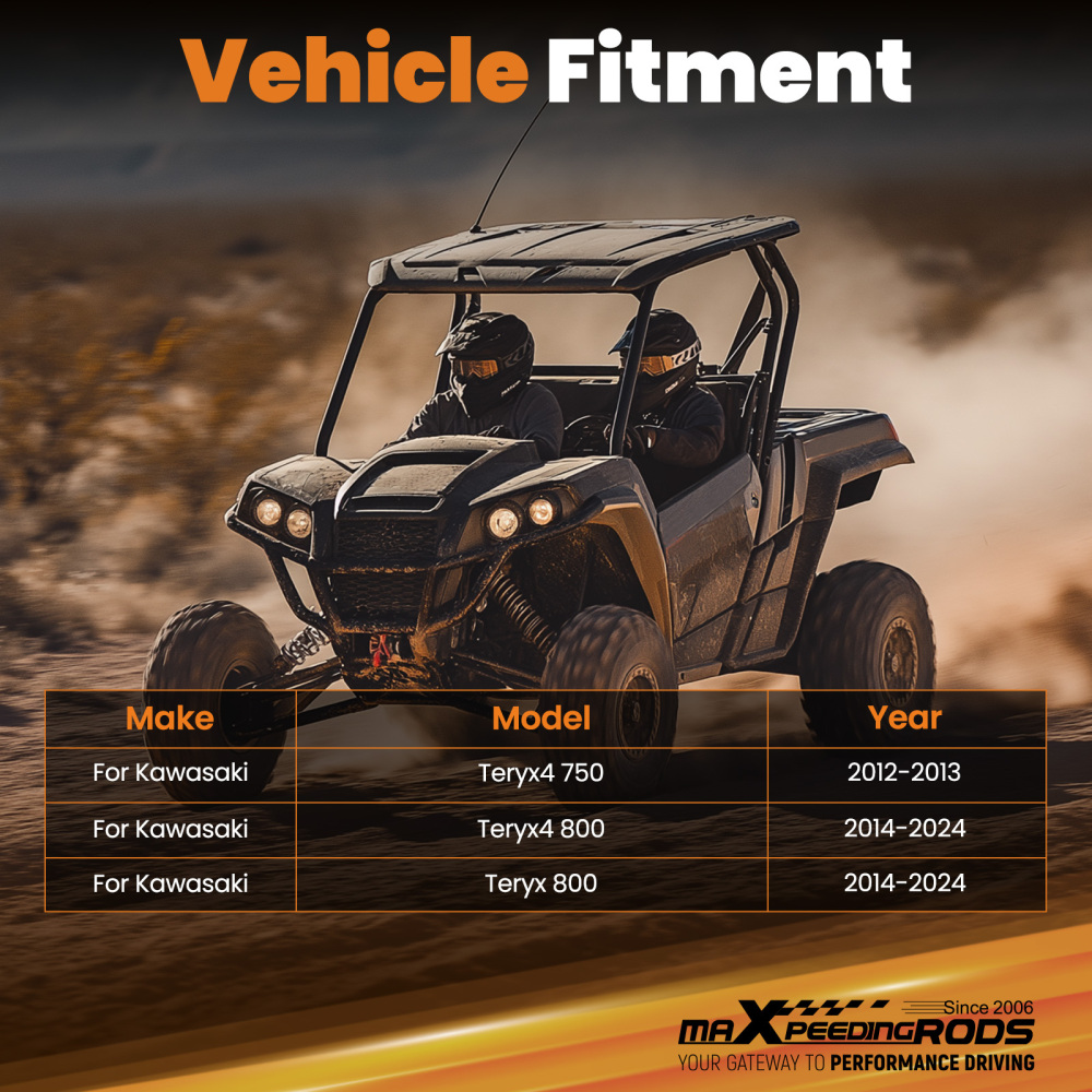 Winch Mounting Kit For 2012-2025 compatible for Kawasaki Teryx/4 750 800 UTV Heavy-Duty