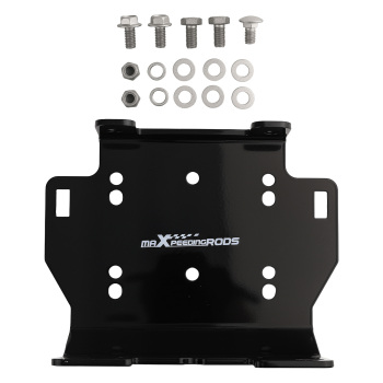 Bumper Winch Mounting Plate Bracket Kit compatible for Yamaha Grizzly Kodiak 700 2016-2024