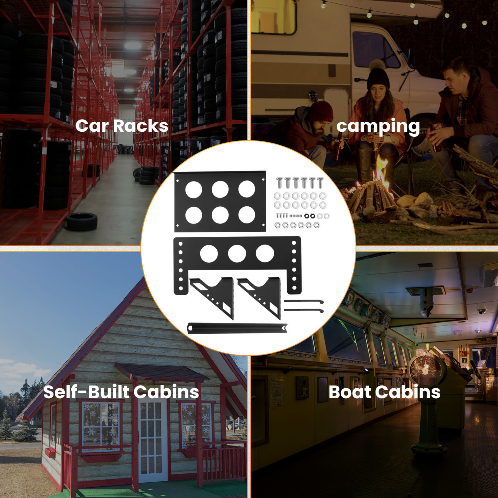 Metal Steel Battery Mounting Box Fits up to a 10.63” × 7.06” × 7.5” Battery