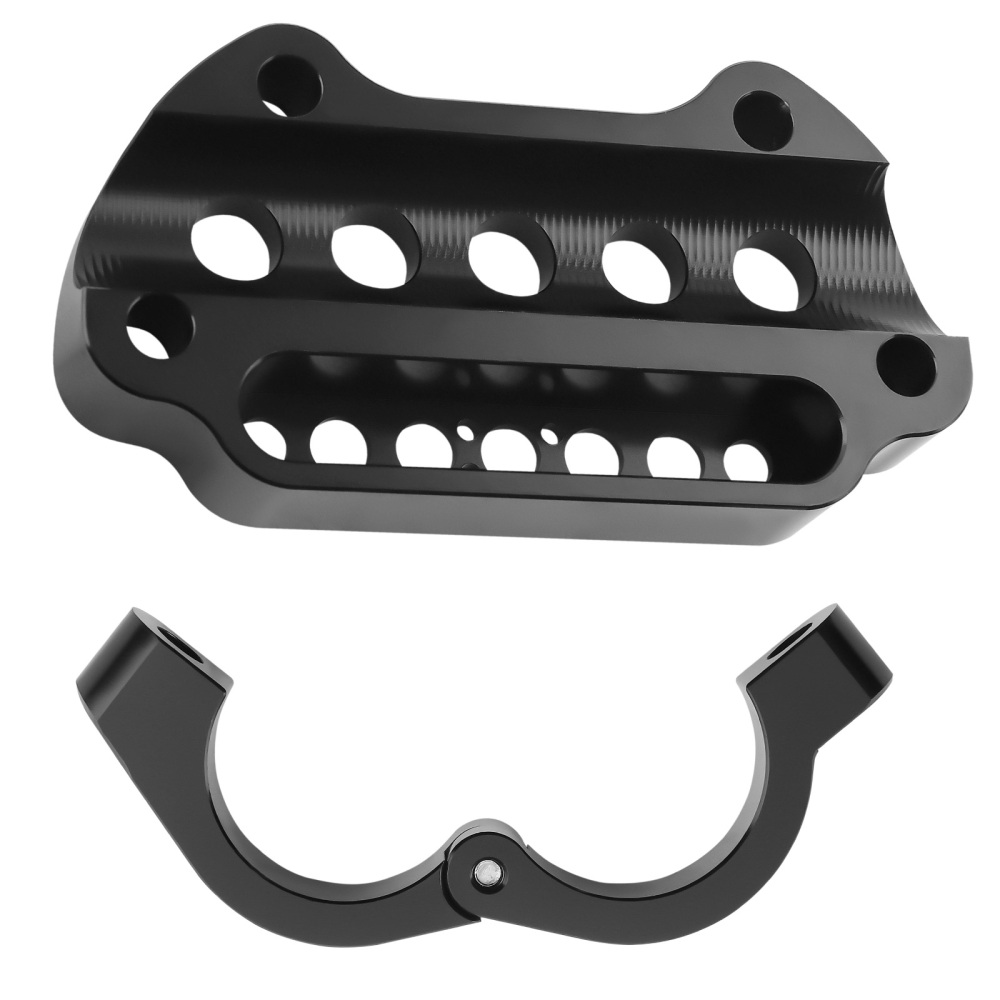 Side Mount Speedometer Bracket Relocation Cover compatible for Harley Sportster 1200/883