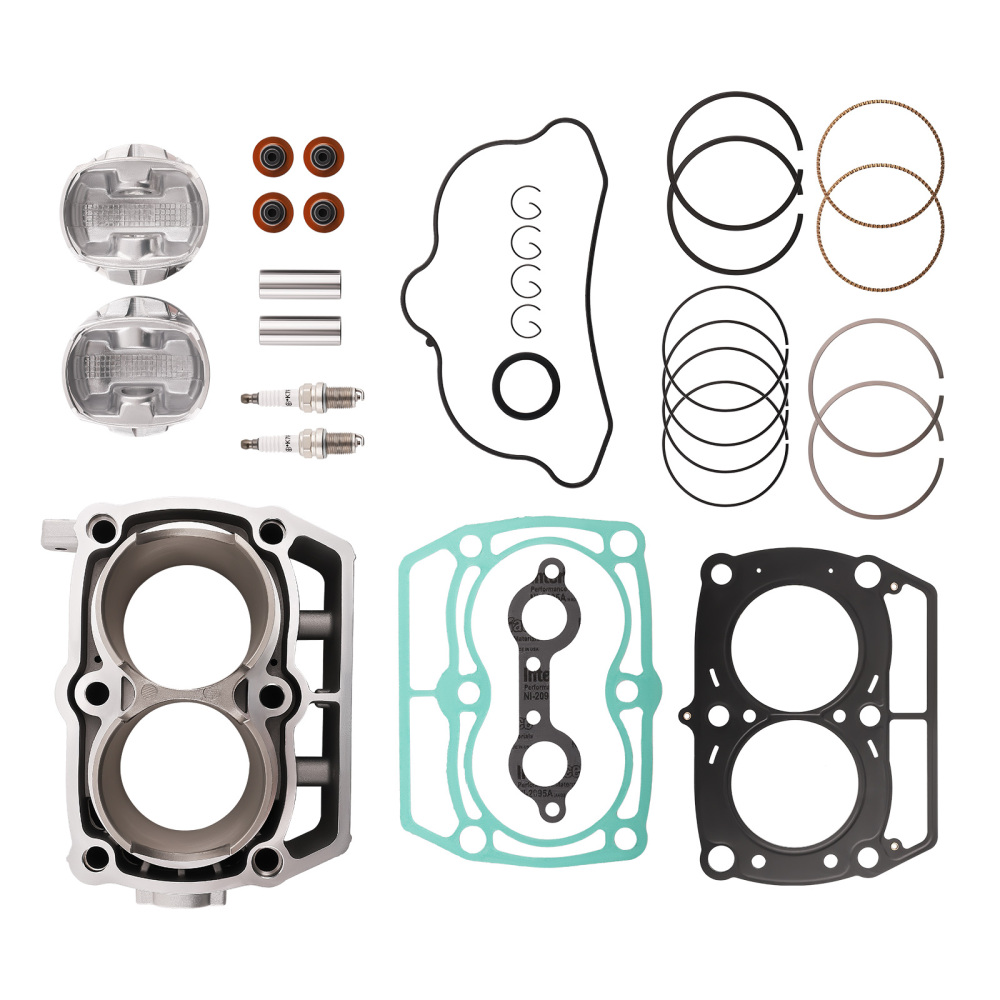 Engine Cylinder Head Piston Gasket Top End Kit compatible for Polaris Ranger 800 2009-2016