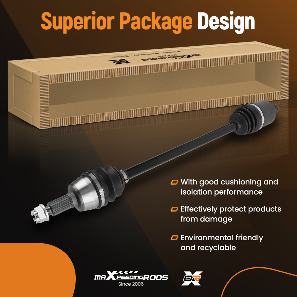 Front Right/Left CV Axle Drive Shaft compatible for Polaris Ranger Crew XP 1000 RZR S 4 800