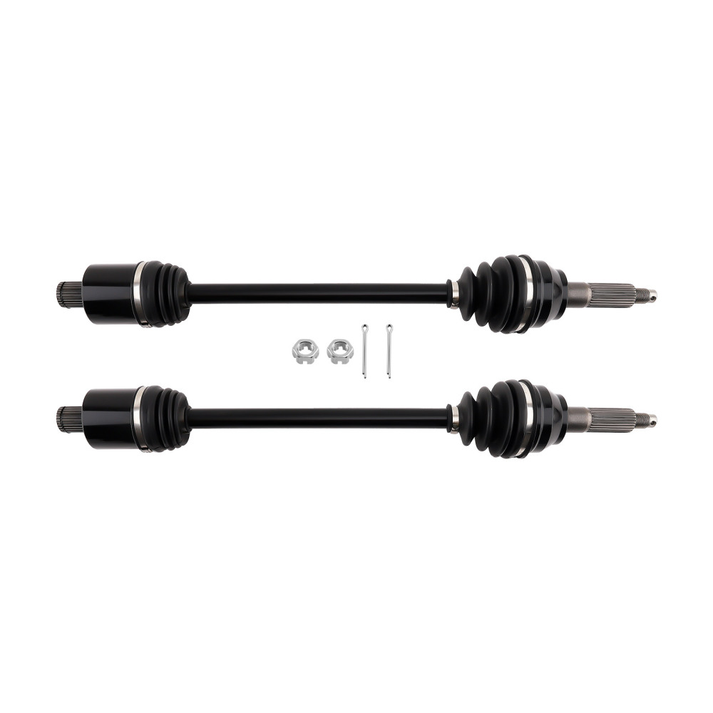Rear LeftRight Complete CV Joint Axles compatible for Polaris Ranger XP 900 2013-2017