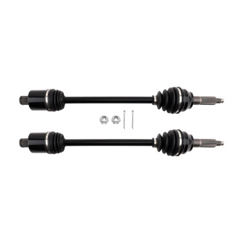 Rear LeftRight Complete CV Joint Axles compatible for Polaris Ranger XP 900 2013-2017