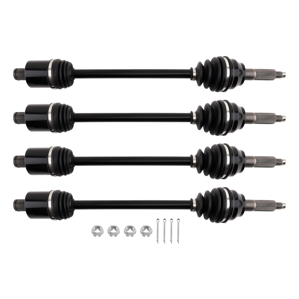 Front Rear L+R CV Joint Axles compatible for Polaris Ranger XP 900 All 2013-2017 1332947