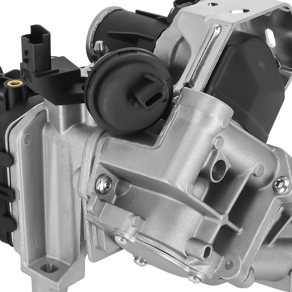 1X EGR Valve Module Cooler compatible for Citroen Peugeot Ford 2.0 DW10 9807593080@859V