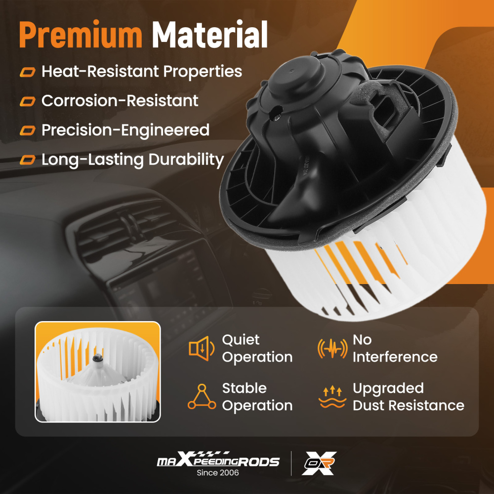 A/C Heater Blower Motor Fan compatible for Chevrolet Silverado 1500 compatible for GMC Sierra 52400424