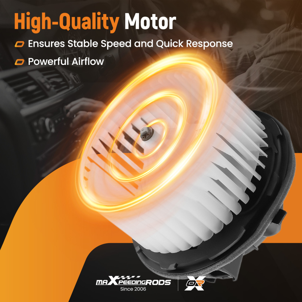 A/C Heater Blower Motor Fan compatible for Chevrolet Silverado 1500 compatible for GMC Sierra 52400424