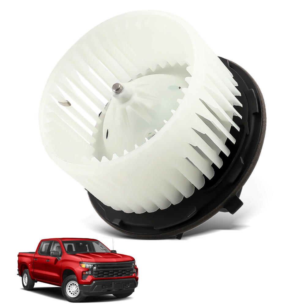 HVAC Blower Motor w/ Wheel compatible for Chevy Silverado/Suburban Compatible for GMC Sierra 700164