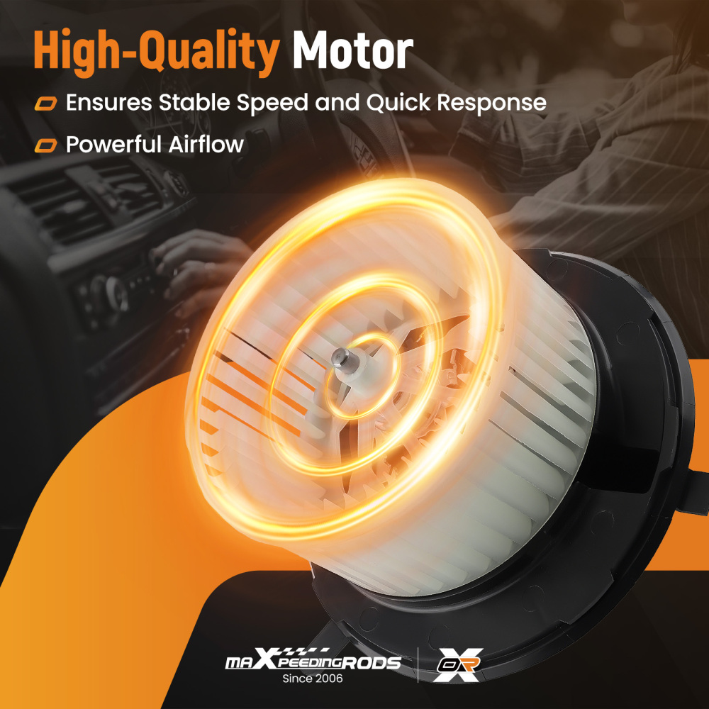 A/C Blower Motor Fan compatible for Audi A3 compatible for VW Jetta/GTI/Passat/Tiguan ‎1K1-819-01