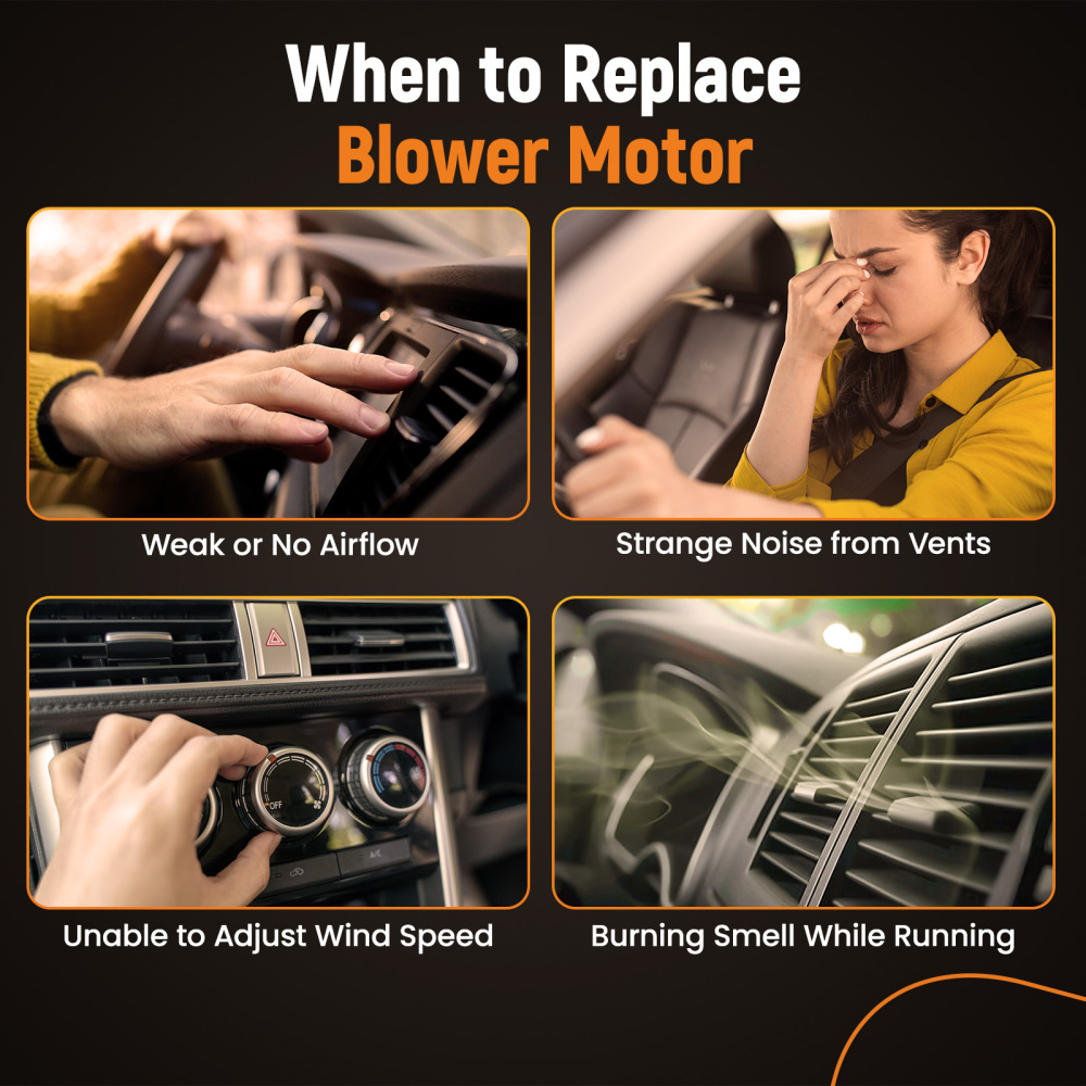 A/C Heater Blower Motor Fan compatible for Toyota Avalon/Compatible for Camry/Highlander 2005-2019 700215