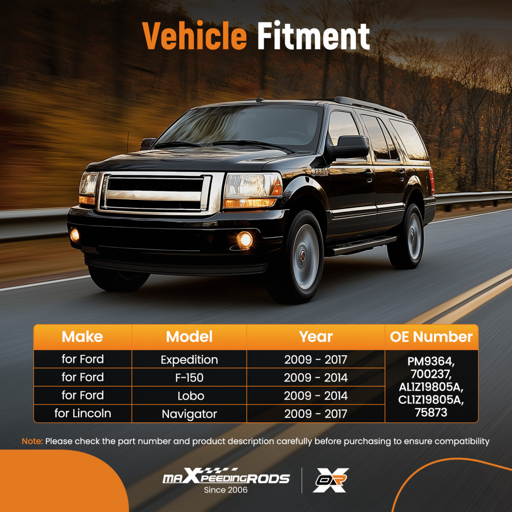 Heater Blower Motor with Fan compatible for Ford F150/Compatible for Expedition compatible for Lincoln Navigator