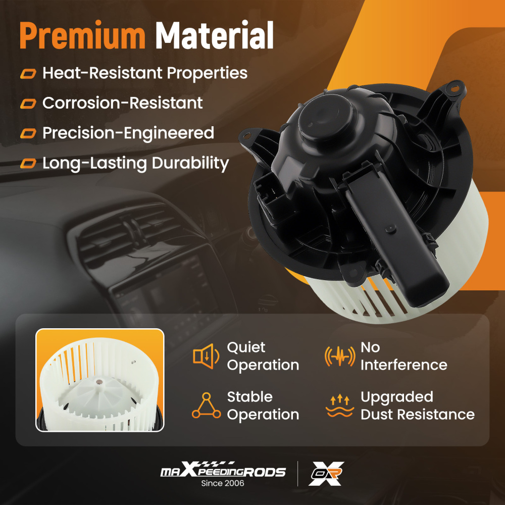 Heater Blower Motor with Fan compatible for Ford F150/Compatible for Expedition compatible for Lincoln Navigator