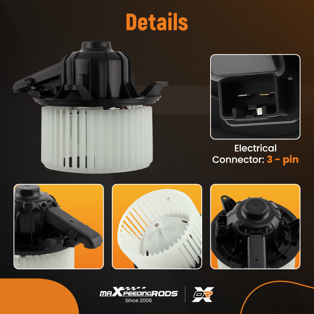 Heater Blower Motor with Fan compatible for Ford F150/Compatible for Expedition compatible for Lincoln Navigator