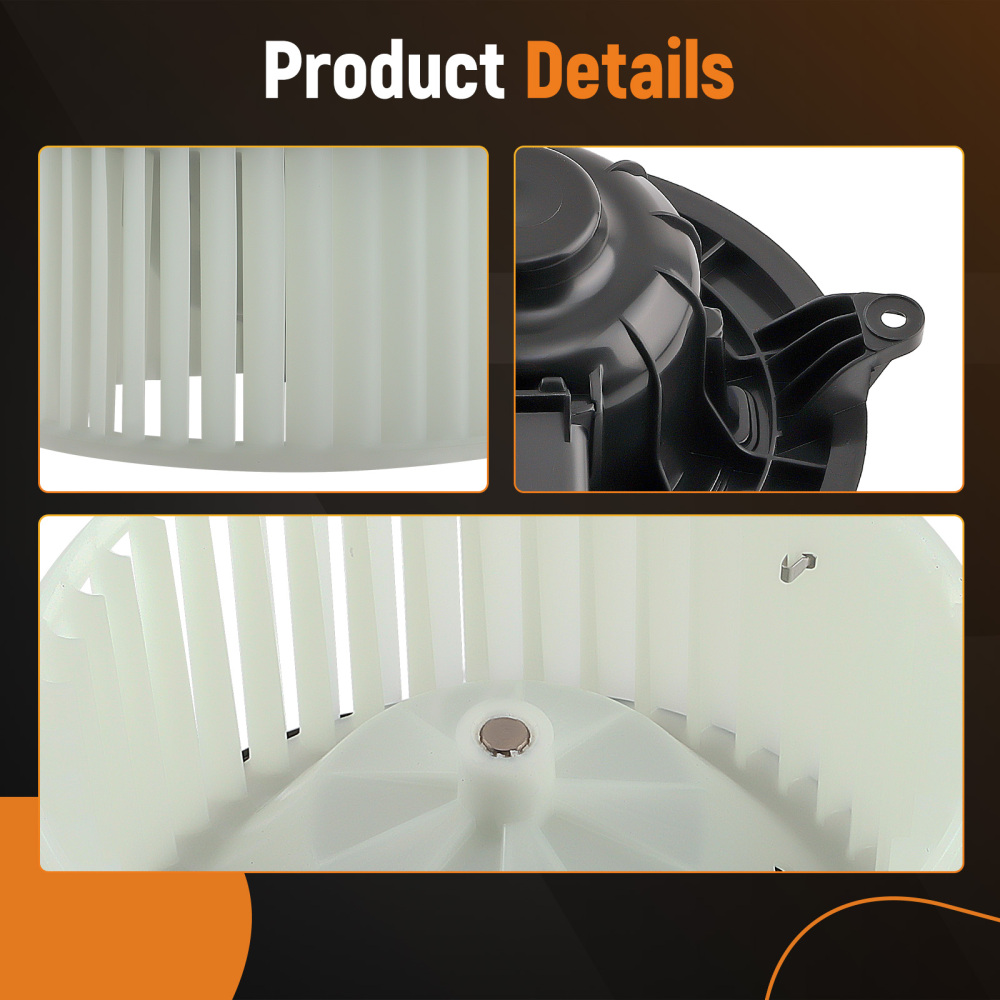 Heater Blower Motor with Fan compatible for Ford F150/Compatible for Expedition compatible for Lincoln Navigator