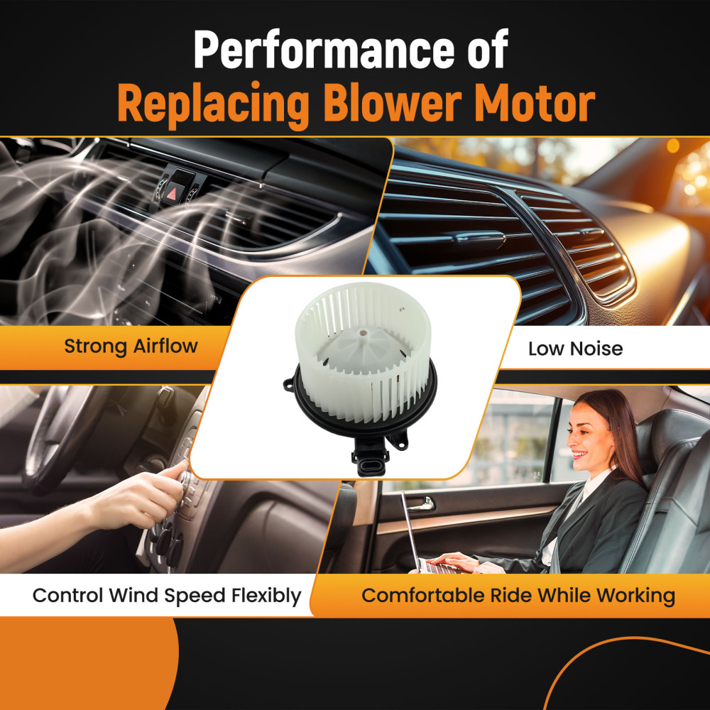Heater Blower Motor with Fan compatible for Ford F150/Compatible for Expedition compatible for Lincoln Navigator