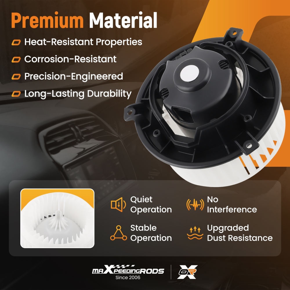 A/C Blower Motor Fan compatible for Buick Encore 17-22 compatible for Chevy Sonic/Ttax 2012-2022